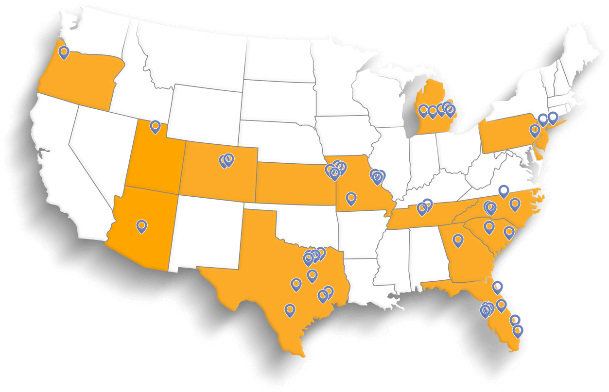 CCG Locations Map